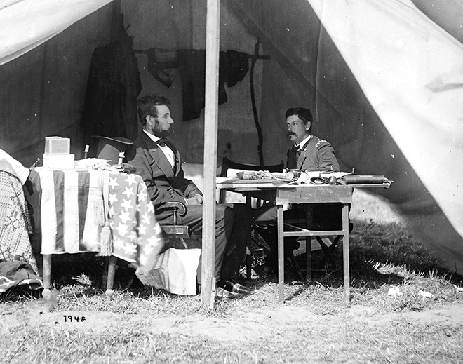President Lincoln and General George B. McClellan